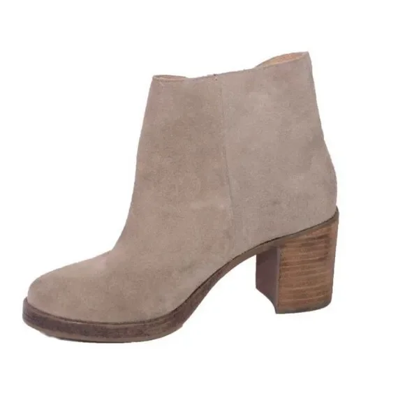 NIB MTNG Becca Ankle Boot Bootie in Wax Suede 6 - Picture 1 of 4